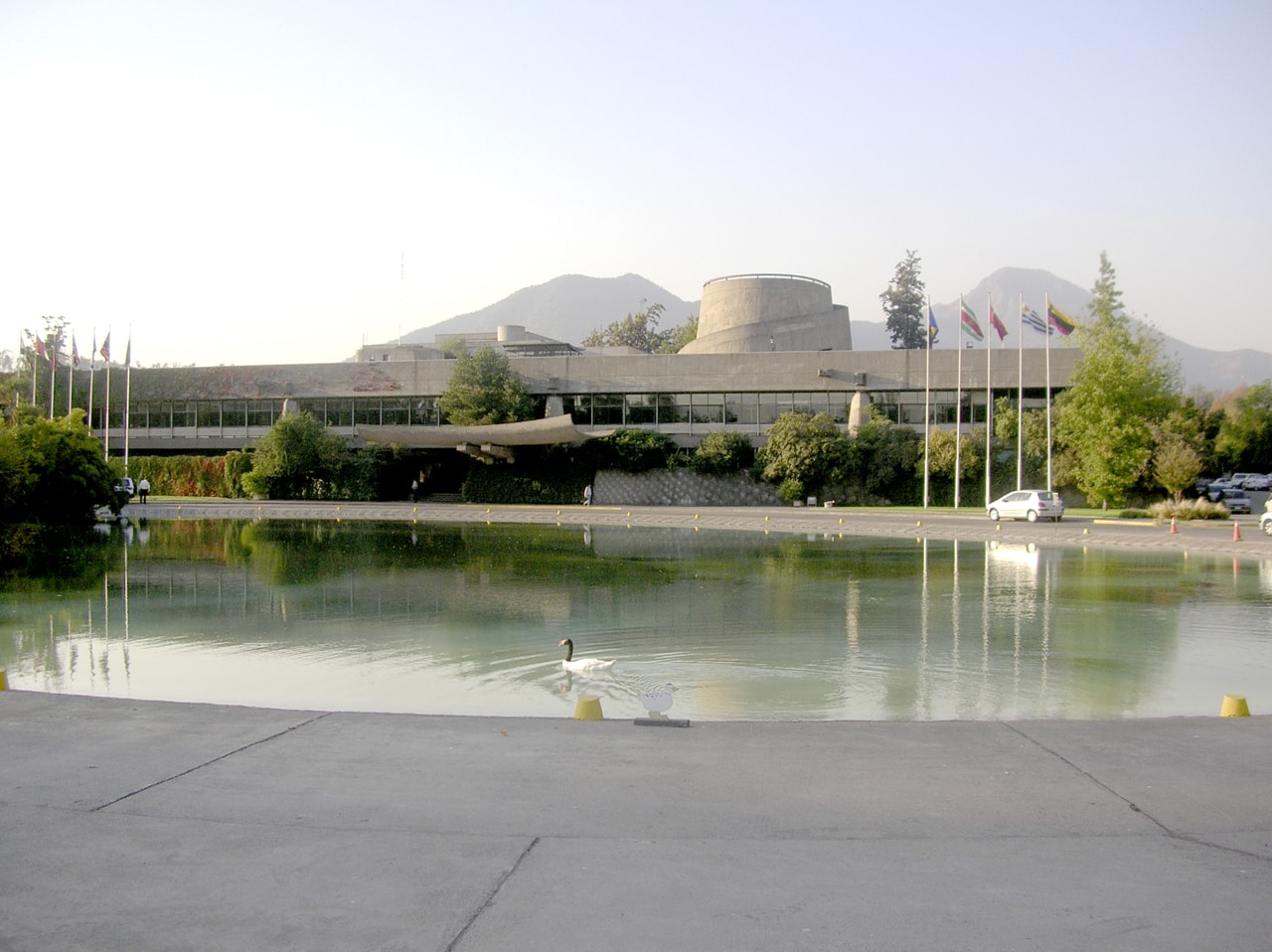 Fachada del edificio sede de la CEPAL (2010)