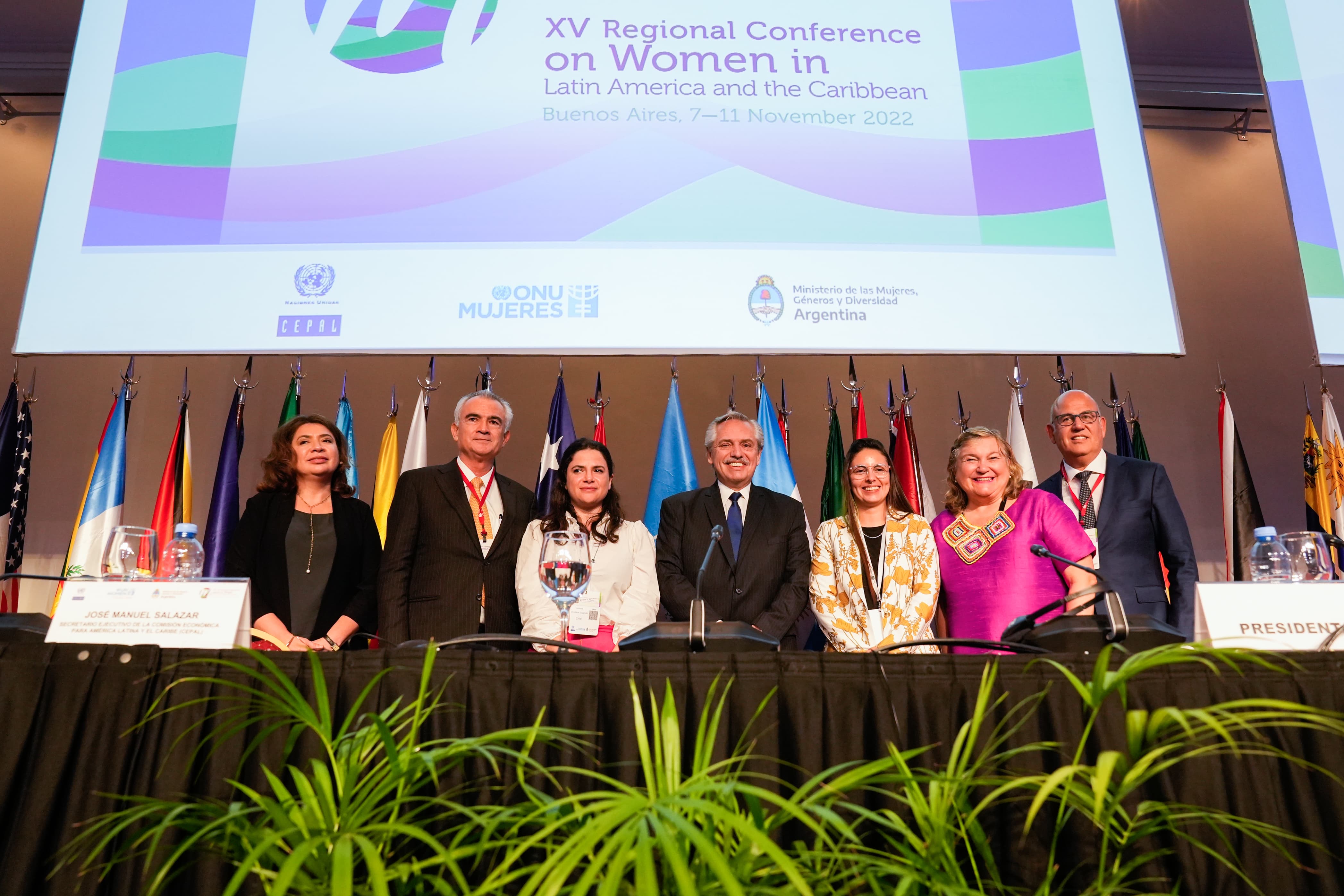 Inauguración XV Conferencia Regional sobre la Mujer
                                                            de América Latina y el Caribe