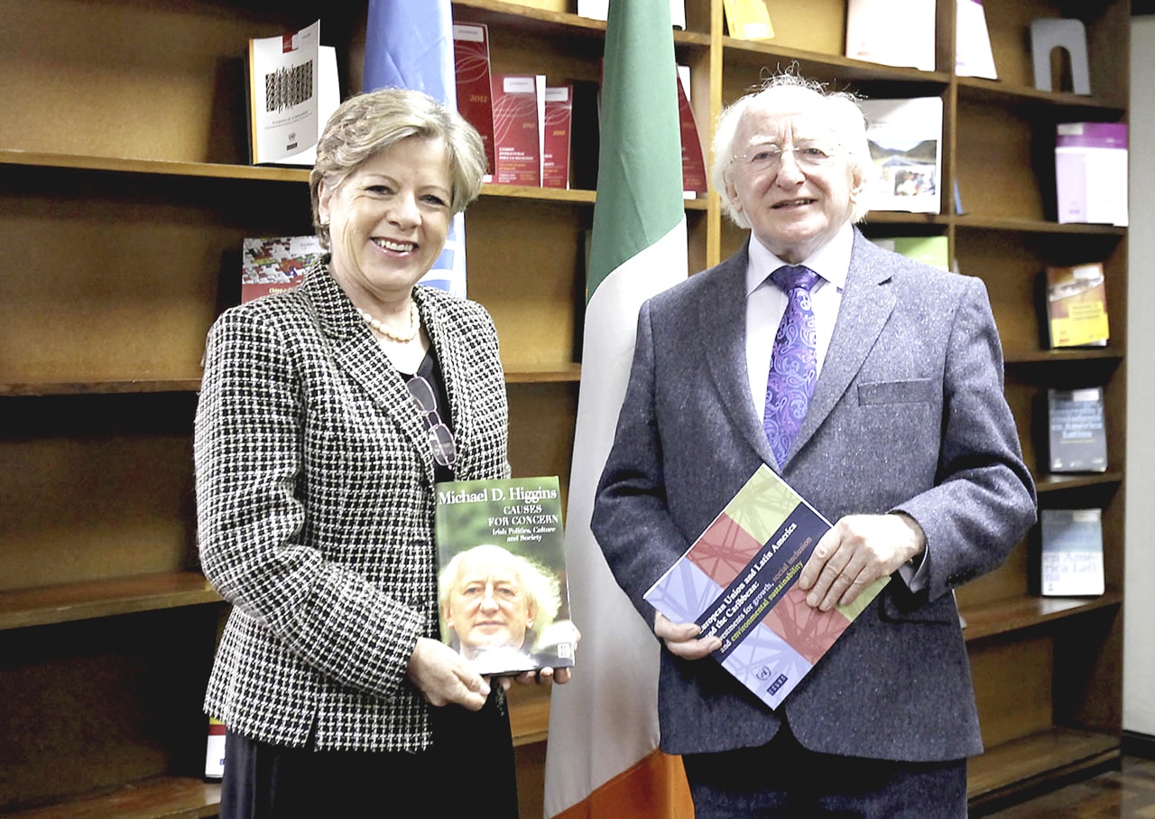 Presidente de Irlanda, Michael D. Higgin