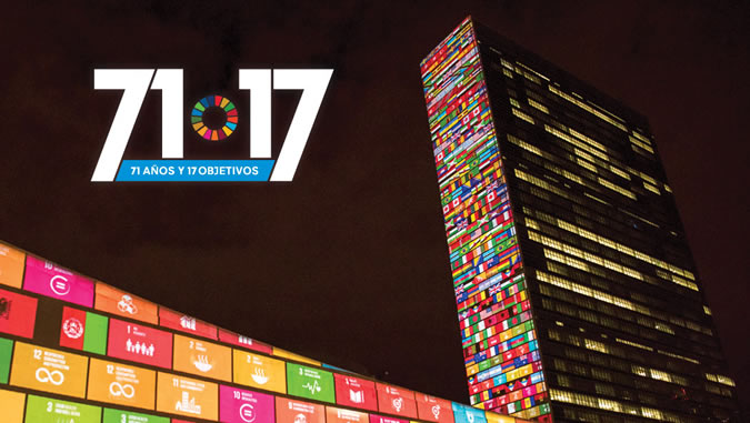 Imagen del edificio de la ONU en Nueva York.