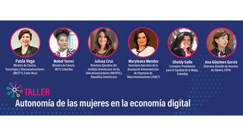 Autonomía de las mujeres en la economía digital