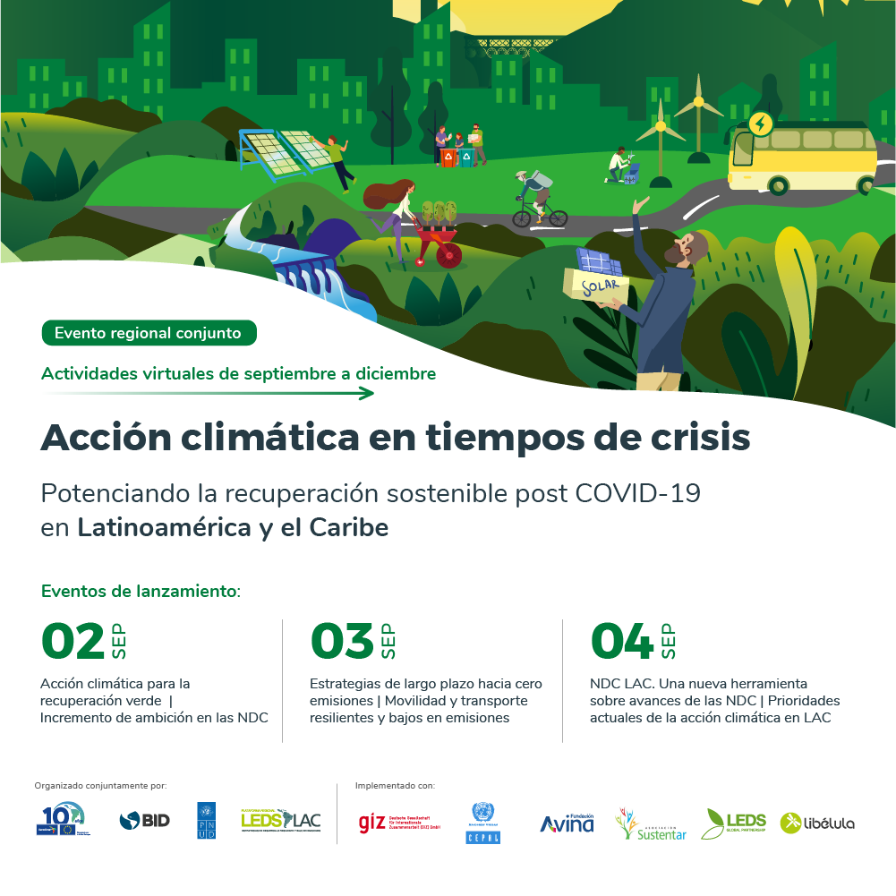 Acción climática para la recuperación de Latinoamérica y el Caribe