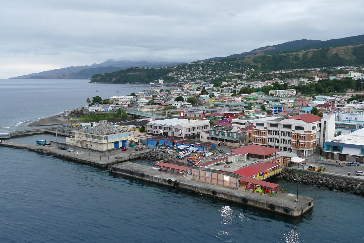Photo of the capital of the Commonwealth of Dominica