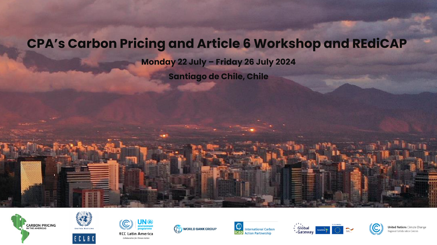 CPA’s Carbon Pricing and Article 6 Workshop and REdiCAP 