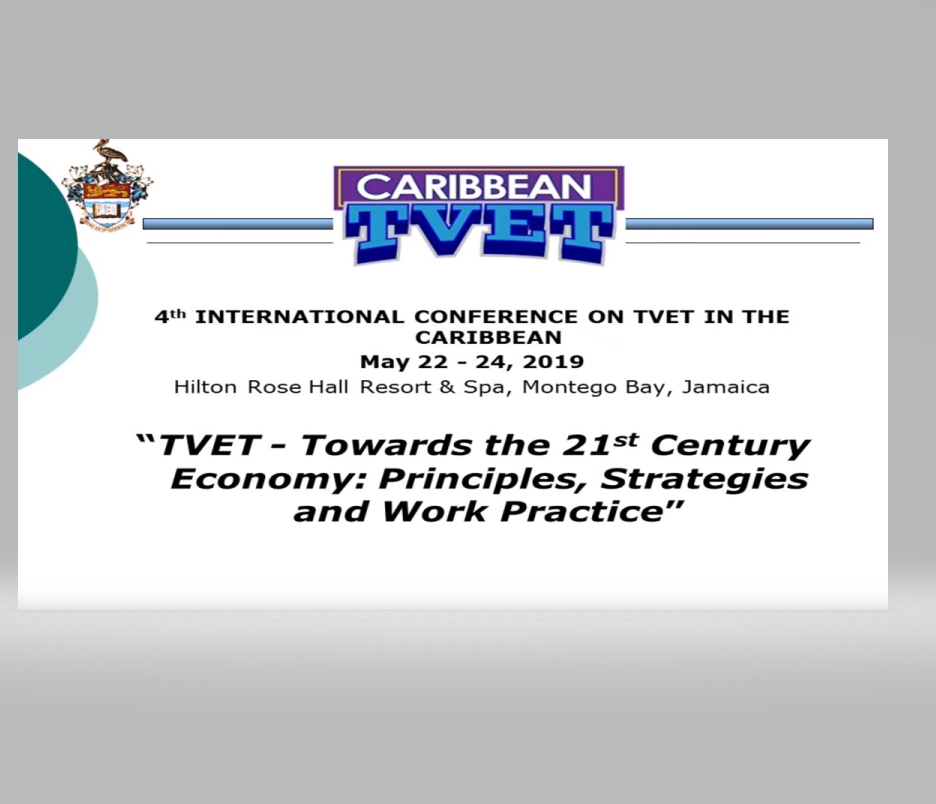 Fourth International Conference on TVET in the Caribbean