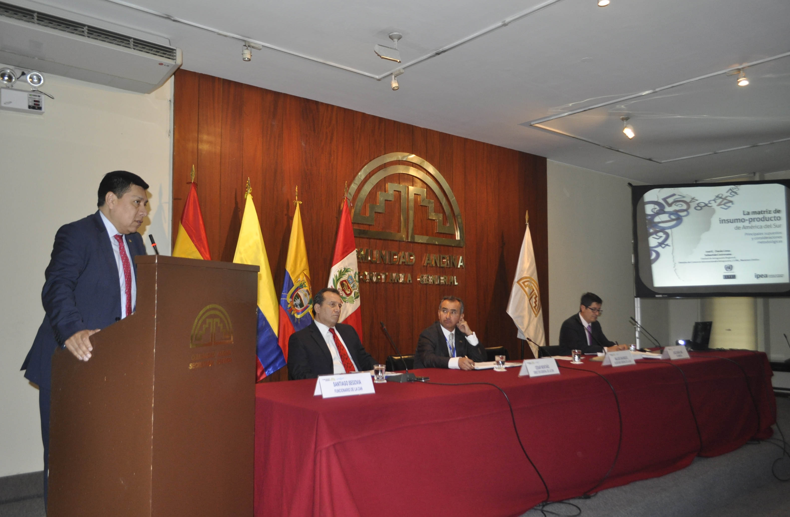 Presentación MIP Sudamericana en la Comunidad Andina