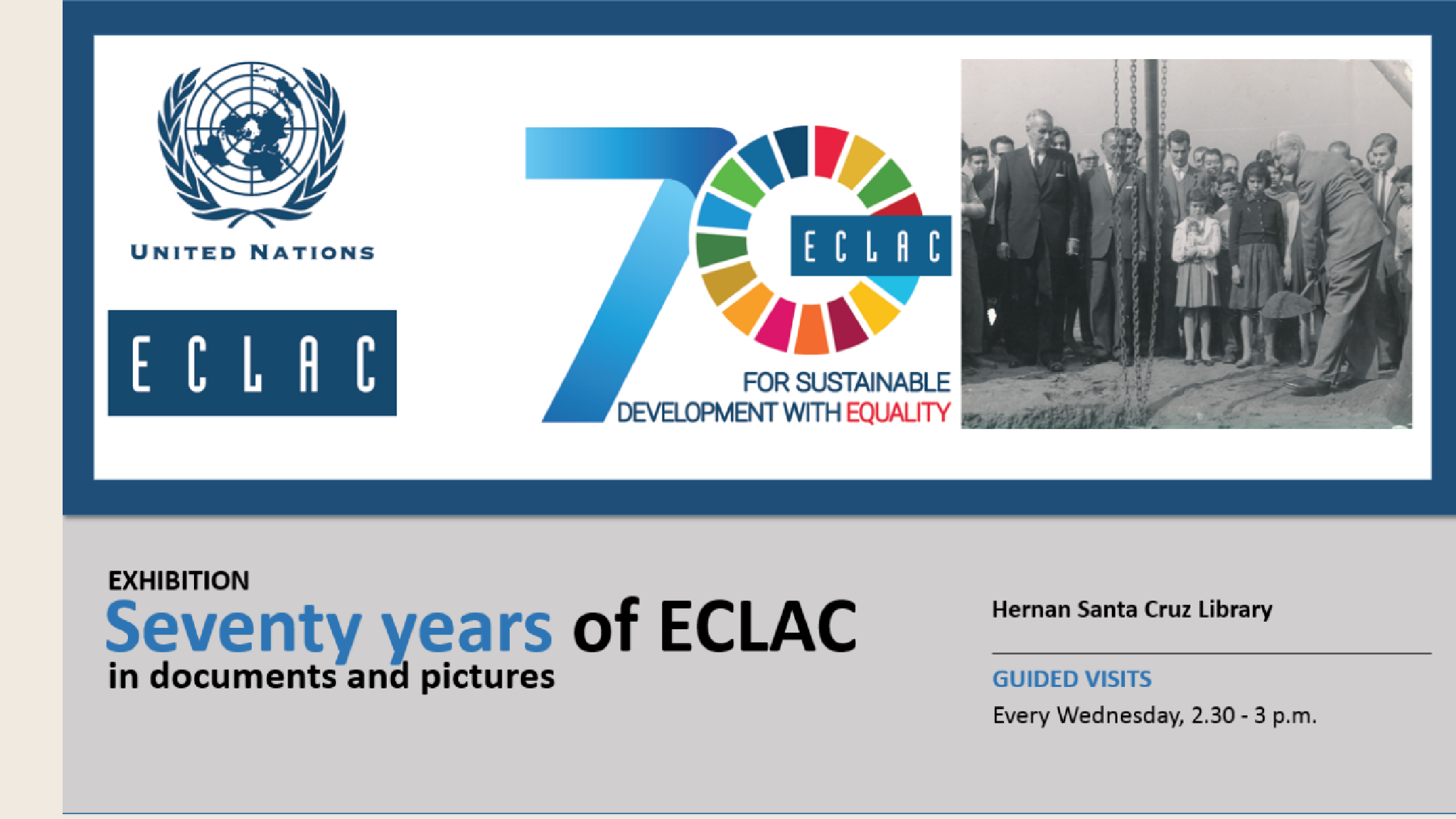 Exhibition 70 years ECLAC