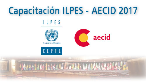 Capacitación ILPES-AECID 2017