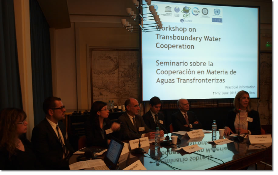 Seminario sobre Cooperación en Materia de Aguas Transfronterizas