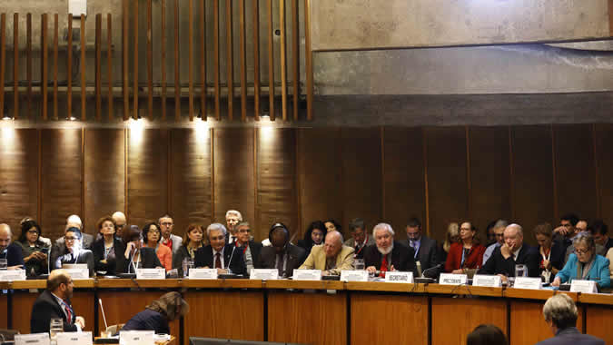 La mesa redonda tuvo lugar en la sede de la CEPAL en Santiago, Chile, en el marco del Foro de los Países de América Latina y el Caribe sobre el Desarrollo Sostenible 2019.