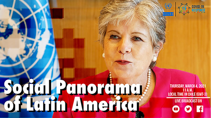 Banner Social Panorama of Latin America 2020