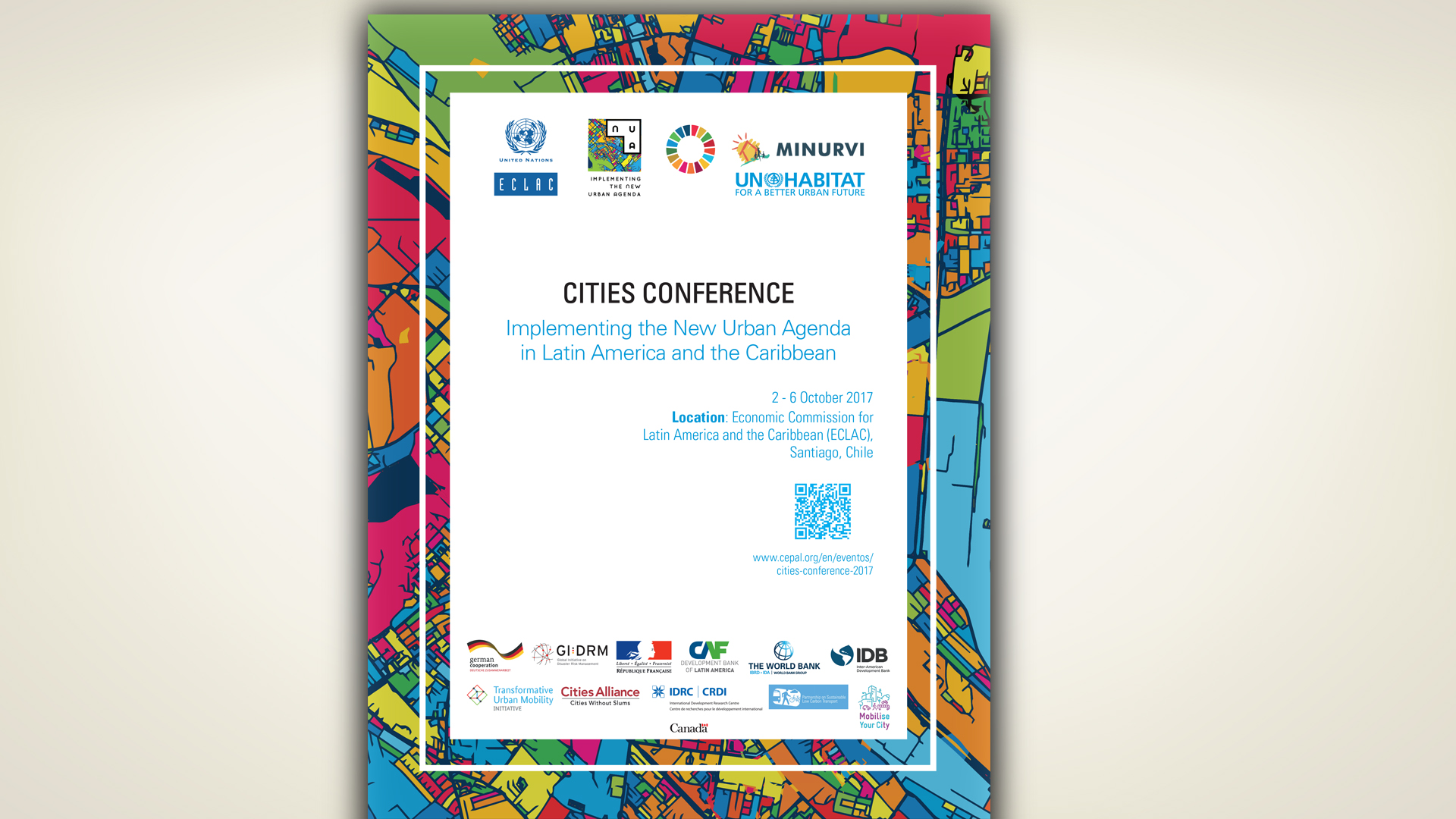 The Cities Conference flyer.