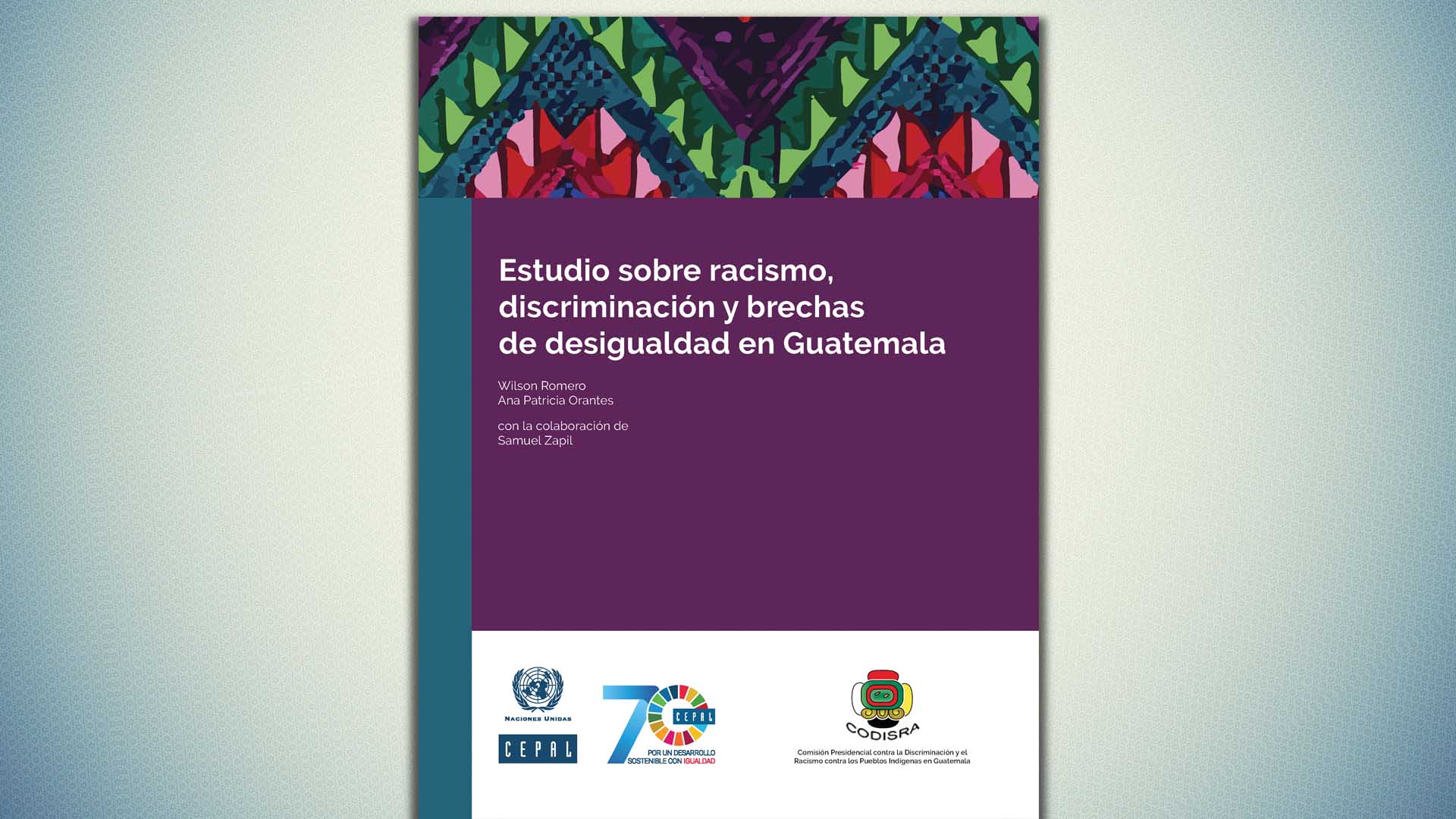 Portada documento racismo en Guatemala