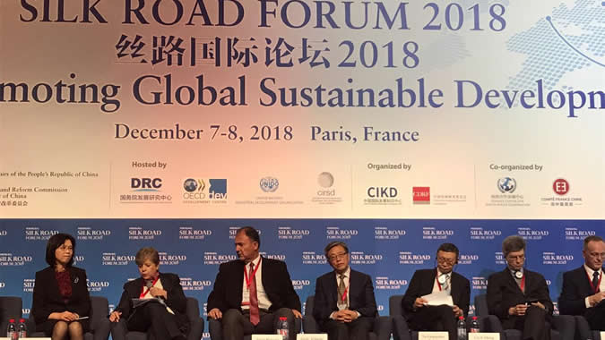 Silk Road Forum realizado en París.