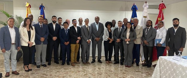 Foto de los participantes del taller de intercambio en Santo Domingo