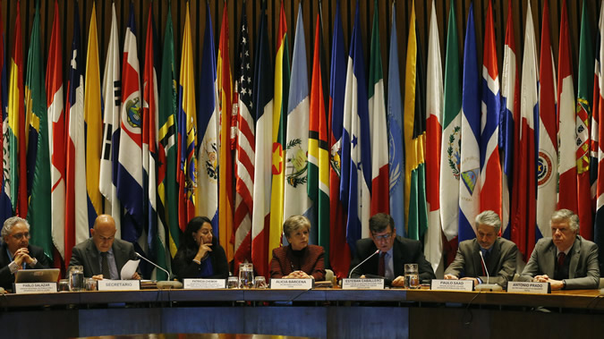 Imagen de la inauguración de la tercera reunión de la Mesa Directiva de la Conferencia Regional sobre Población y Desarrollo.