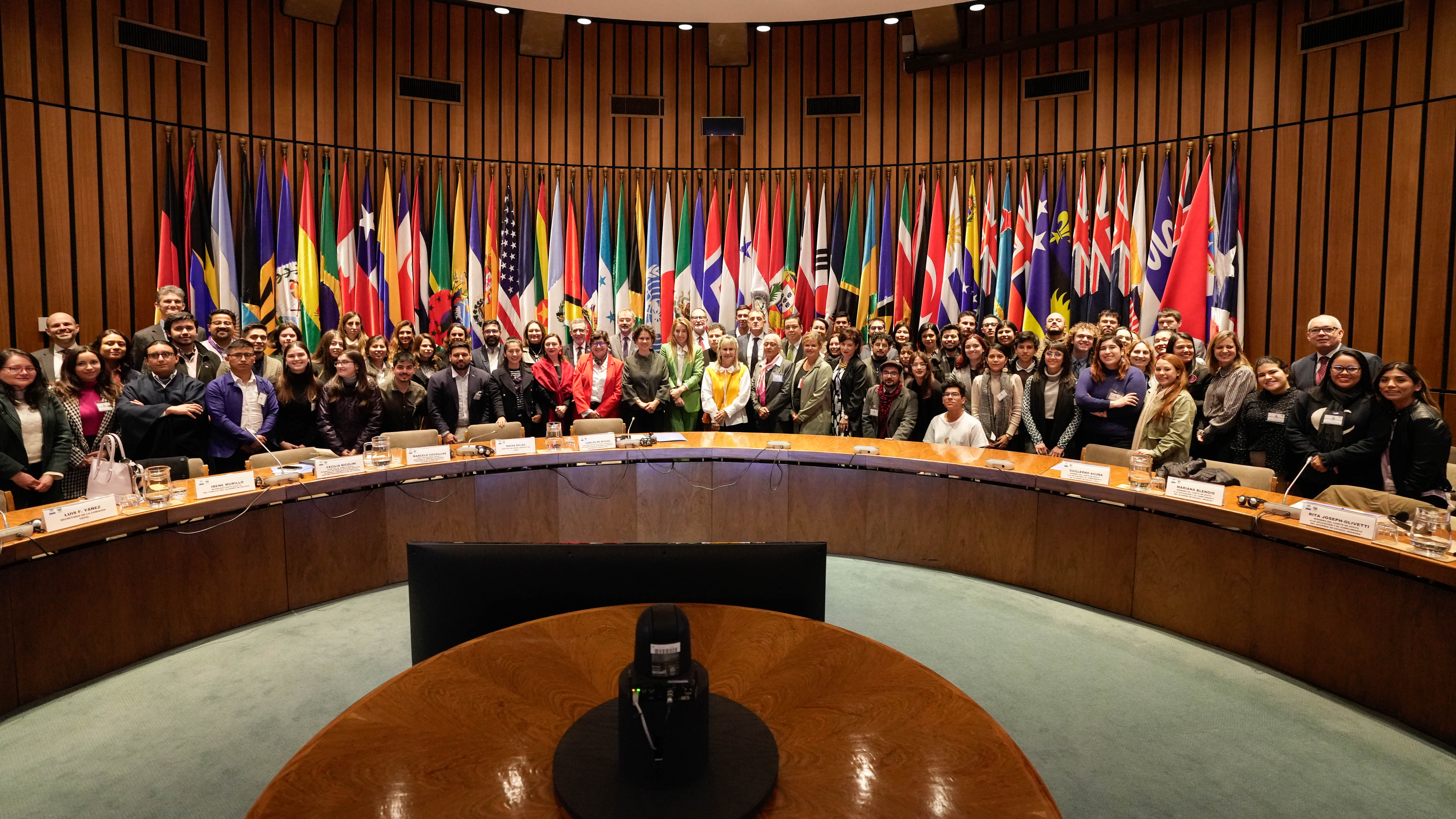 Group photo of the Meeting of the Committee to Support Implementation and Compliance of the Escazú Agreement