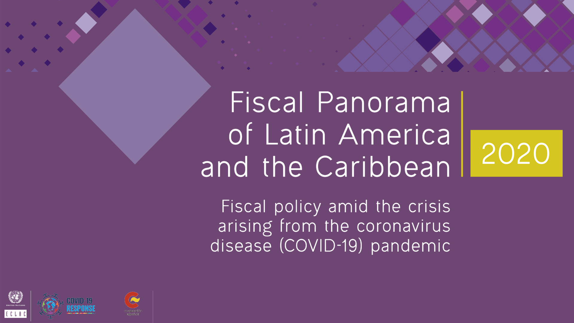 Banner Fiscal Panorama of Latin America and the Caribbean 2020