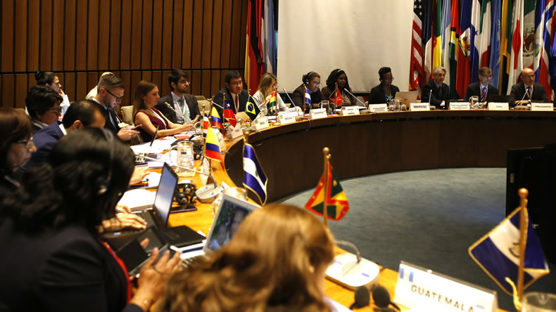 General photo of the eighth meeting on Principle 10