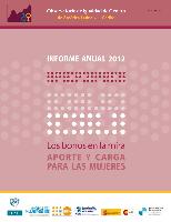 Observatorio de igualdad de género de América Latina y el Caribe (OIG). Informe anual 2012: los bonos en la mira, aporte y carga para las mujeres
