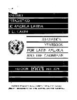 Anuario Estadístico de América Latina y el Caribe 1993 = Statistical Yearbook for Latin America and the Caribbean 1993