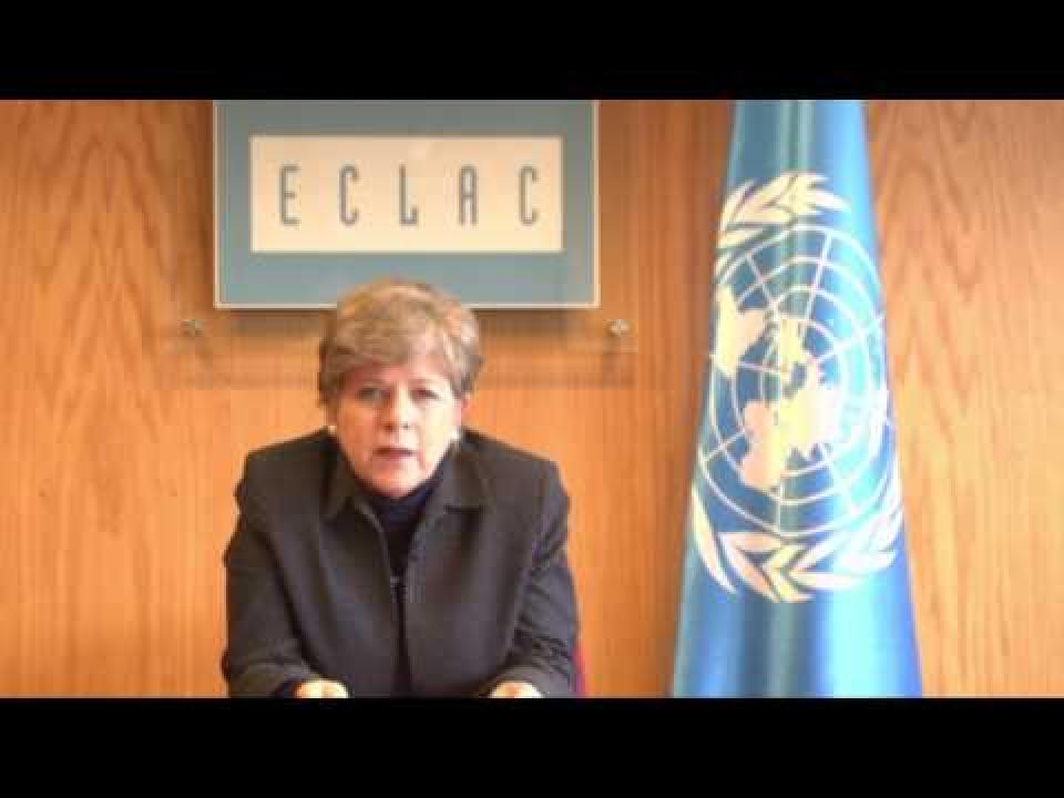 Foro de los Países de ALC sobre el Desarrollo Sostenible: Mensaje de Alicia Bárcena (CEPAL)