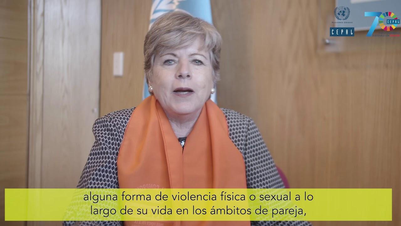 Mensaje de Alicia Bárcena en el Día para la Eliminación de la Violencia contra las Mujeres