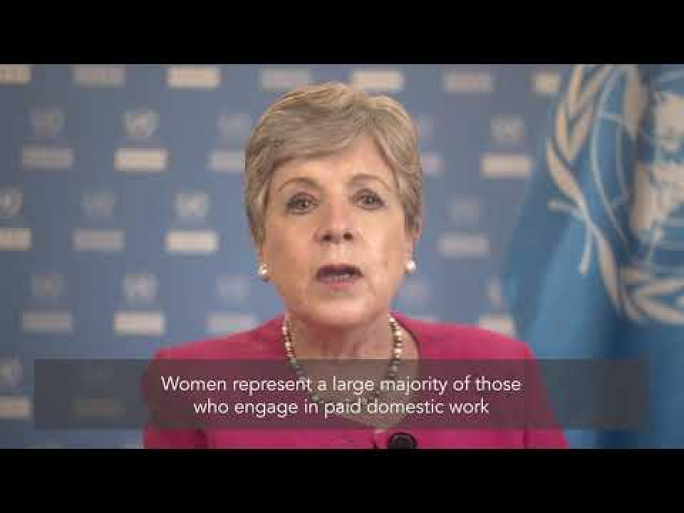 Message by ECLAC's Executive Secretary, Alicia Bárcena, on International Women's Day 2021