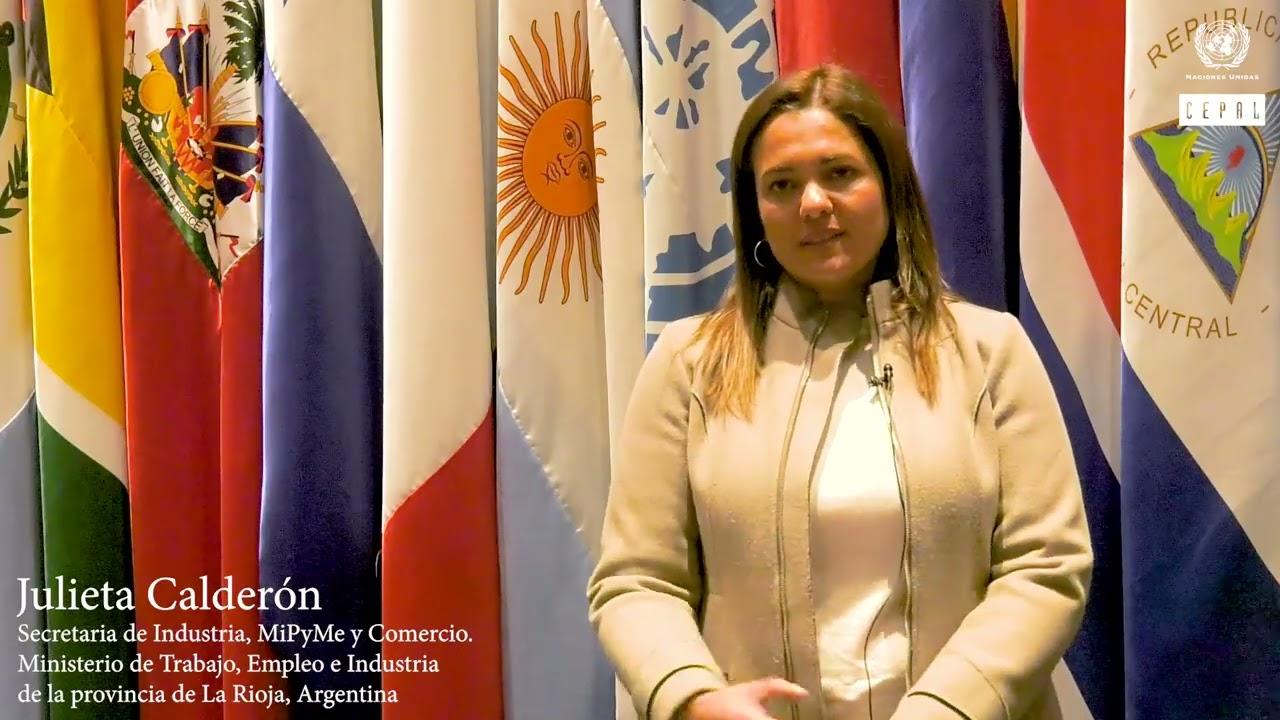 Video Julieta Calderón - Taller desarrollo productivo Argentina (9 de agosto, 2022)
