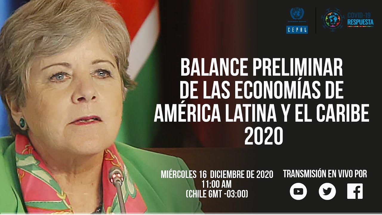 Lanzamiento Balance Preliminar de las Economías de América Latina y el Caribe 2020