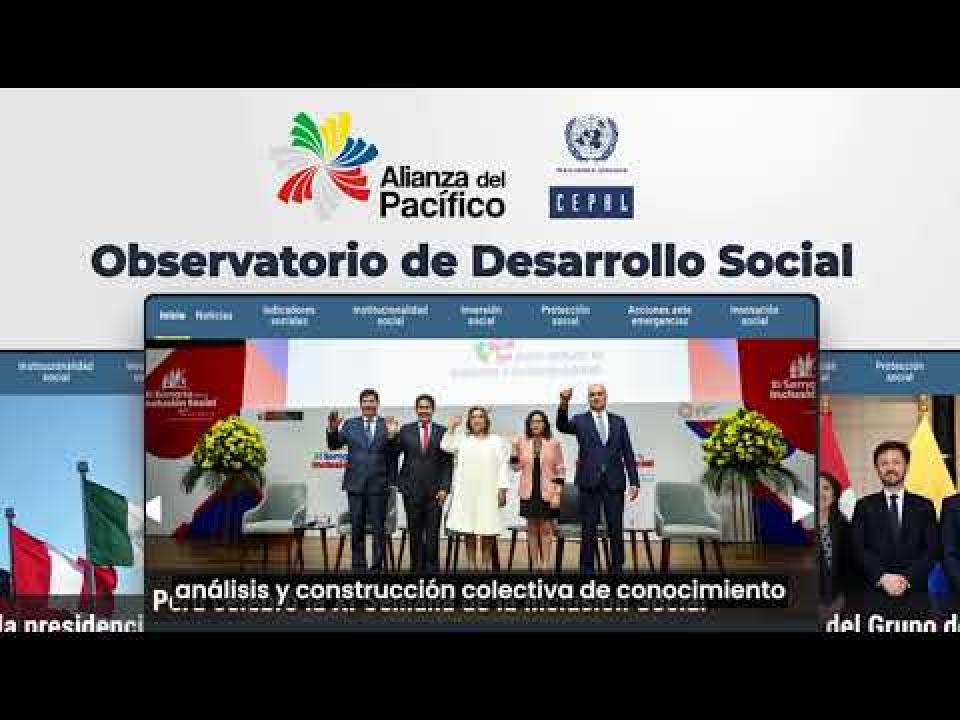Observatorio de Desarrollo Social de la Alianza del Pacífico
