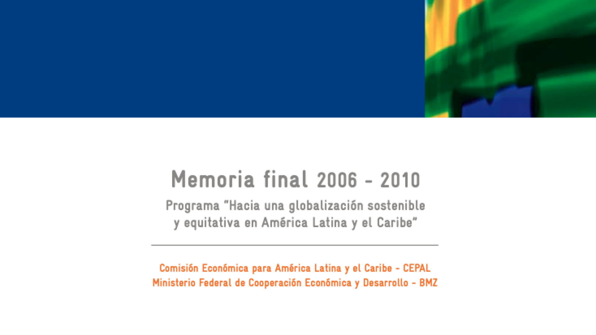 Memoria final 2006-2010