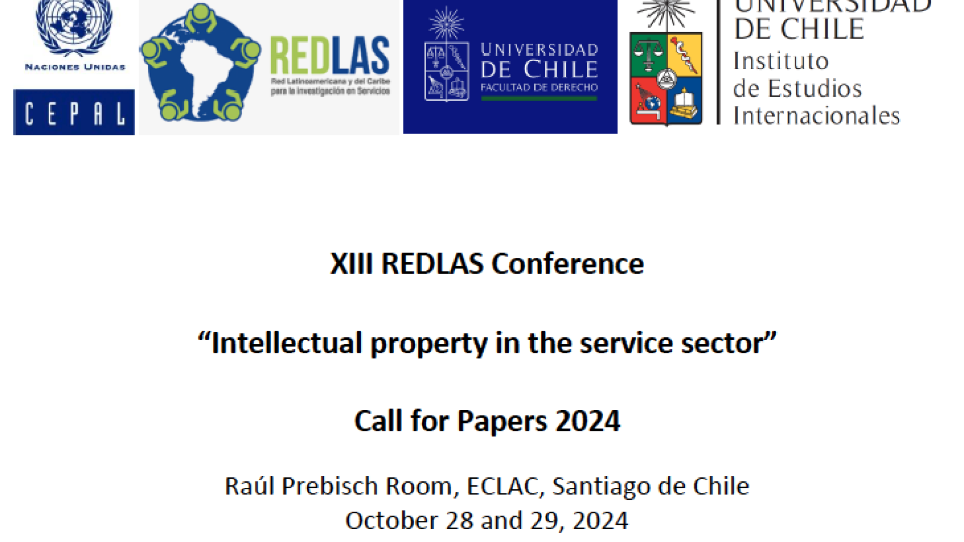 Call for papers REDLAS 2024