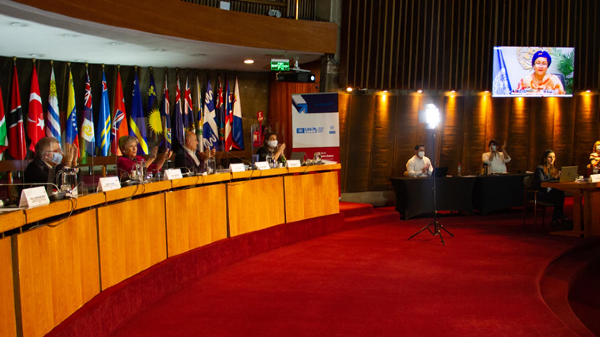 Closing ceremony of ECLAC's 38th session