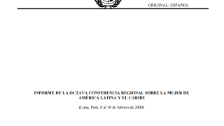 Octava Conferencia Regional sobre la Mujer de América Latina y el Caribe