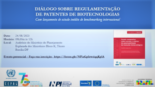 Dialogo Patentes e Biotecnologias