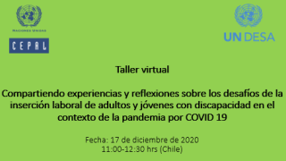 Taller inserción laboral personas con discapacidad