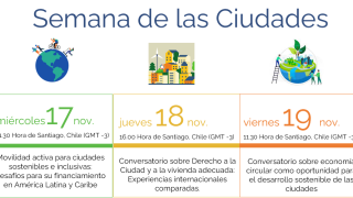 Semana de las Ciudades - Eventos