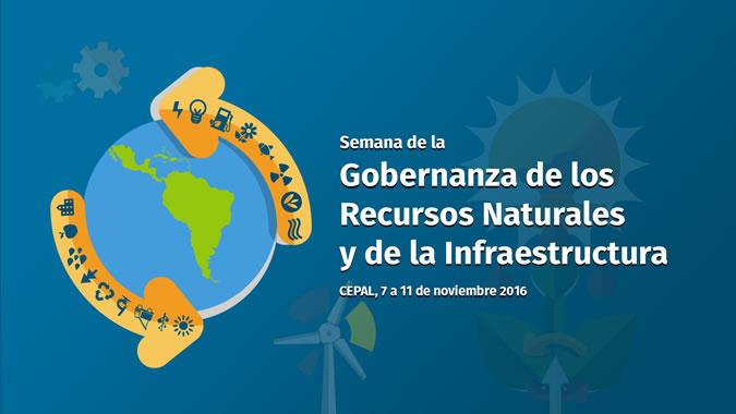 Logo semana Gobernanza Recursos Naturales e Infraestructura