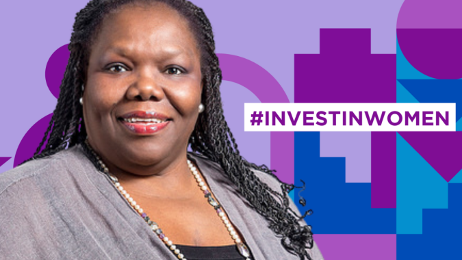 Director Diane Quarless of ECLAC Caribbean says #investinwomen