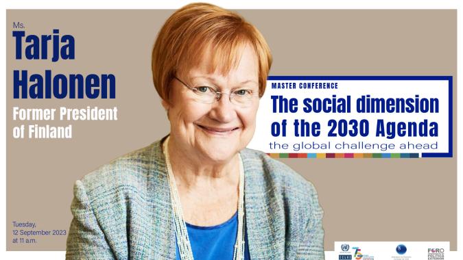 Image of Tarja Halonen, former President of Finland 