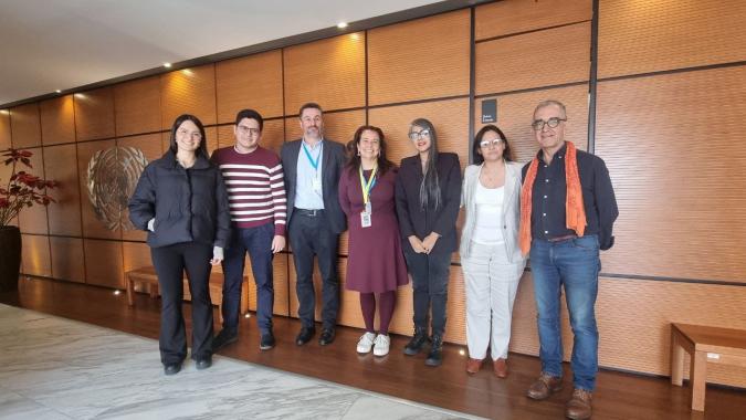 Foto participantes proyecto CEPAL Colombia