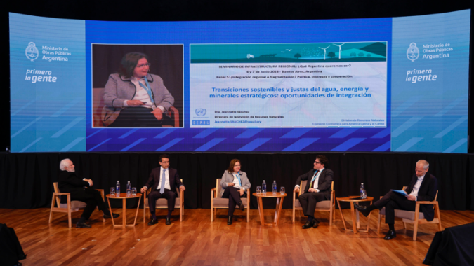 Jeannette Sánchez, Directora de la División de Recursos Naturales Argentina