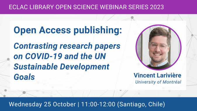 eclac library open science webinar series