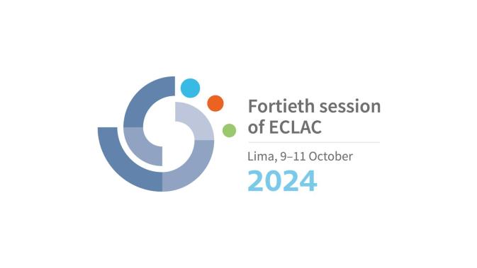 Banner Fortieth Session of ECLAC