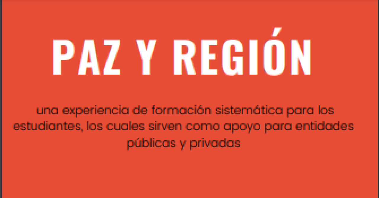 Infografía Paz y Región, Tejidos territoriales