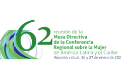 Logo 62 Mesa Directiva Conferencia de la Mujer (esp)