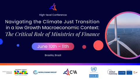 Navigating the Climate Just Transition  in a low Growth Ma﻿croeconomic Context:  The Critical Role of Ministries of Finance 