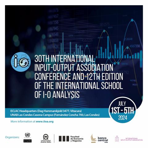 30th International Input-Output Association Conference and 12th Edition of the International School of Input-Output Analysis