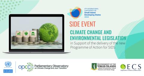 Climate change and environmental legislation in support  of the delivery of the new  Programme of Action for SIDS 
